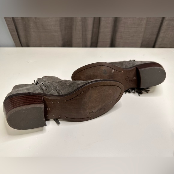 Sam Edelman, “Paige” fringe ankle boots, size 5 - Picture 5 of 10